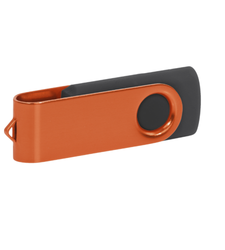 Pamięć USB PD-6 P056963U czarny / pomarańczowy Pamięć USB PD-6 P056963U czarny / pomarańczowy
