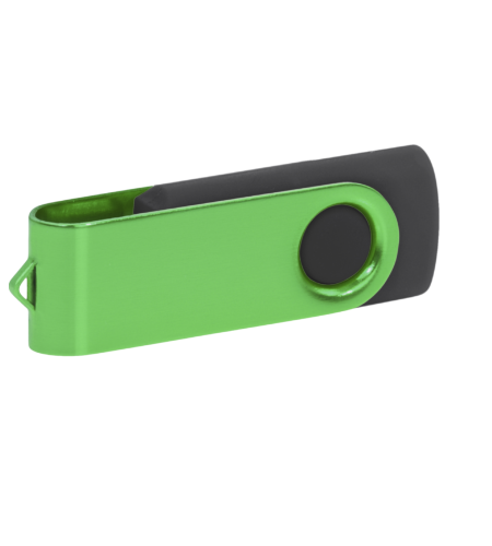 Pamięć USB PD-6 P056963U czarny / zielony Pamięć USB PD-6 P056963U czarny / zielony