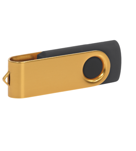 Pamięć USB PD-6 P056963U czarny / złoty Pamięć USB PD-6 P056963U czarny / złoty