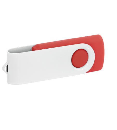 Pamięć USB PD-6 P056963U czerwony / biały Pamięć USB PD-6 P056963U czerwony / biały