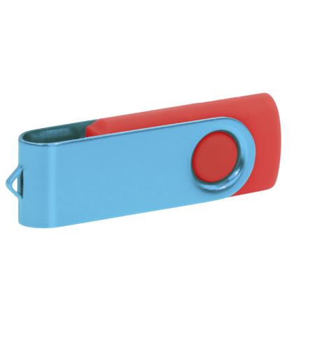 Pamięć USB PD-6 P056963U czerwony / błękitny Pamięć USB PD-6 P056963U czerwony / błękitny