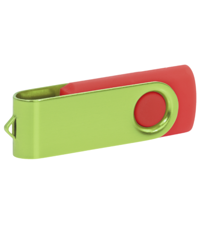 Pamięć USB PD-6 P056963U czerwony / jasnozielony Pamięć USB PD-6 P056963U czerwony / jasnozielony