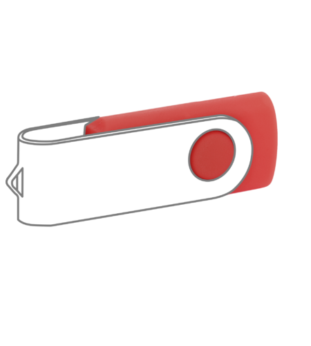 Pamięć USB PD-6 P056963U czerwony / miks kolorów Pamięć USB PD-6 P056963U czerwony / miks kolorów