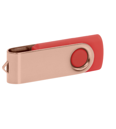 Pamięć USB PD-6 P056963U czerwony / rose gold Pamięć USB PD-6 P056963U czerwony / rose gold