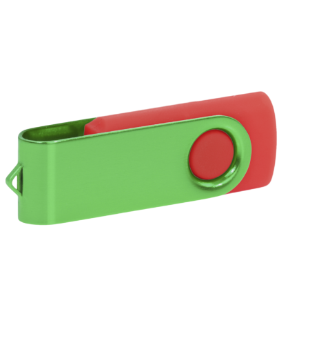 Pamięć USB PD-6 P056963U czerwony / zielony Pamięć USB PD-6 P056963U czerwony / zielony