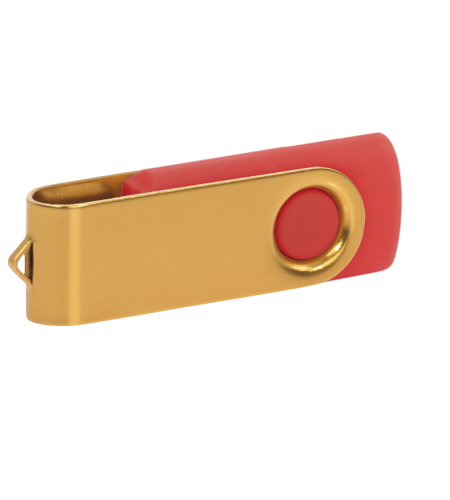 Pamięć USB PD-6 P056963U czerwony / złoty Pamięć USB PD-6 P056963U czerwony / złoty