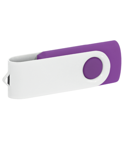 Pamięć USB PD-6 P056963U fioletowy / biały Pamięć USB PD-6 P056963U fioletowy / biały