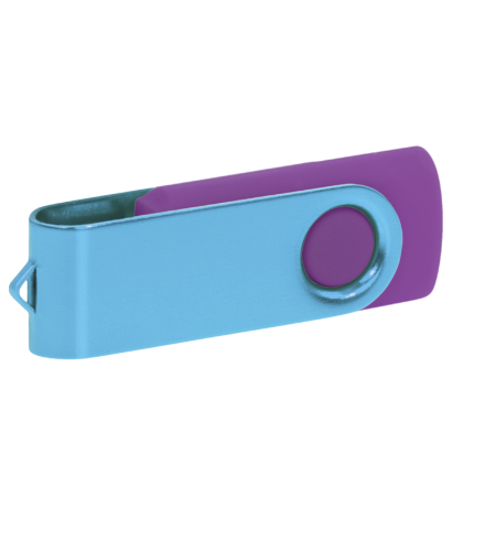 Pamięć USB PD-6 P056963U fioletowy / błękitny Pamięć USB PD-6 P056963U fioletowy / błękitny
