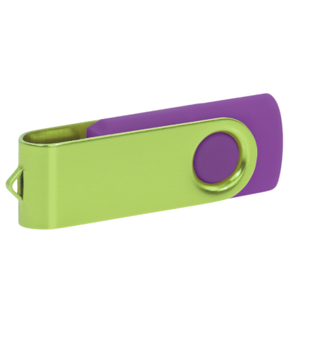 Pamięć USB PD-6 P056963U fioletowy / jasnozielony Pamięć USB PD-6 P056963U fioletowy / jasnozielony