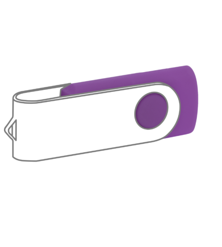 Pamięć USB PD-6 P056963U fioletowy / miks kolorów Pamięć USB PD-6 P056963U fioletowy / miks kolorów