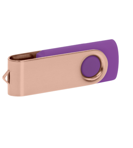 Pamięć USB PD-6 P056963U fioletowy / rose gold Pamięć USB PD-6 P056963U fioletowy / rose gold