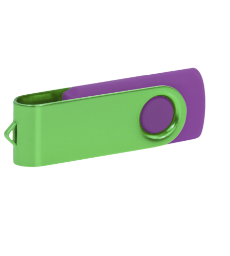 Pamięć USB PD-6 P056963U fioletowy / zielony Pamięć USB PD-6 P056963U fioletowy / zielony