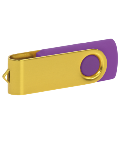 Pamięć USB PD-6 P056963U fioletowy / żółty Pamięć USB PD-6 P056963U fioletowy / żółty
