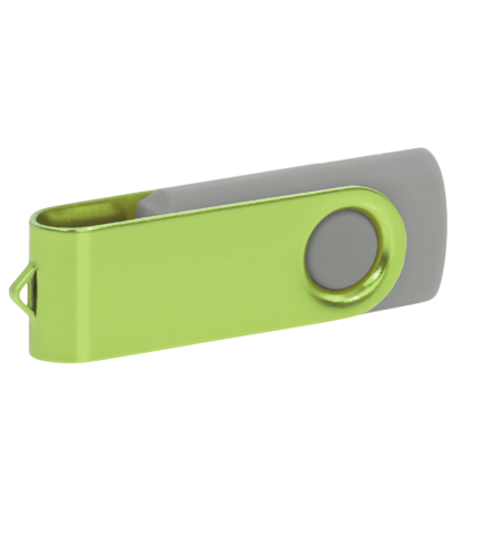 Pamięć USB PD-6 P056963U grafitowy / jasnozielony Pamięć USB PD-6 P056963U grafitowy / jasnozielony