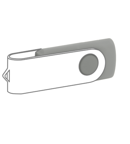 Pamięć USB PD-6 P056963U grafitowy / miks kolorów Pamięć USB PD-6 P056963U grafitowy / miks kolorów