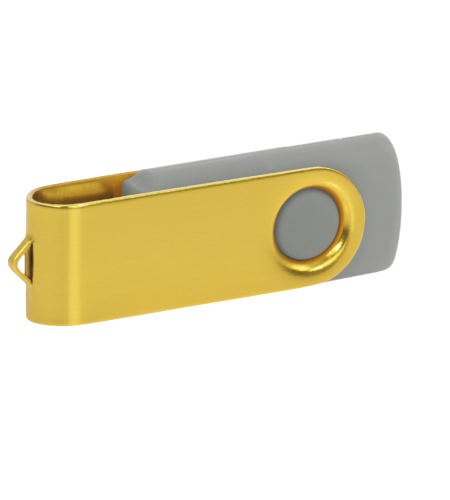 Pamięć USB PD-6 P056963U grafitowy / żółty Pamięć USB PD-6 P056963U grafitowy / żółty