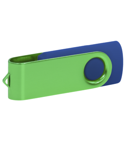 Pamięć USB PD-6 P056963U granatowy / zielony Pamięć USB PD-6 P056963U granatowy / zielony