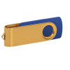 Pamięć USB PD-6 P056963U granatowy / złoty Pamięć USB PD-6 P056963U granatowy / złoty