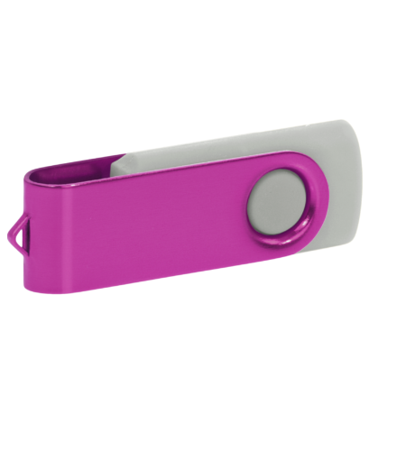 Pamięć USB PD-6 P056963U jasnoszary / różowy Pamięć USB PD-6 P056963U jasnoszary / różowy