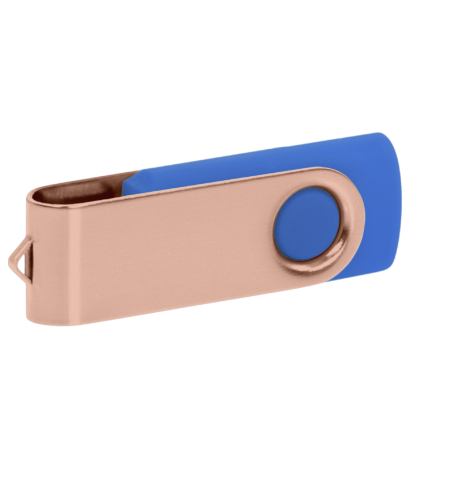 Pamięć USB PD-6 P056963U niebieski / rose gold Pamięć USB PD-6 P056963U niebieski / rose gold