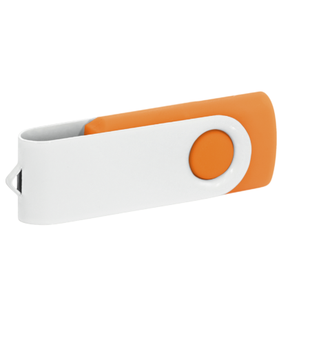 Pamięć USB PD-6 P056963U pomarańczowy / biały Pamięć USB PD-6 P056963U pomarańczowy / biały