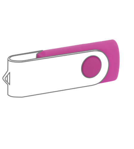 Pamięć USB PD-6 P056963U różowy / miks kolorów Pamięć USB PD-6 P056963U różowy / miks kolorów