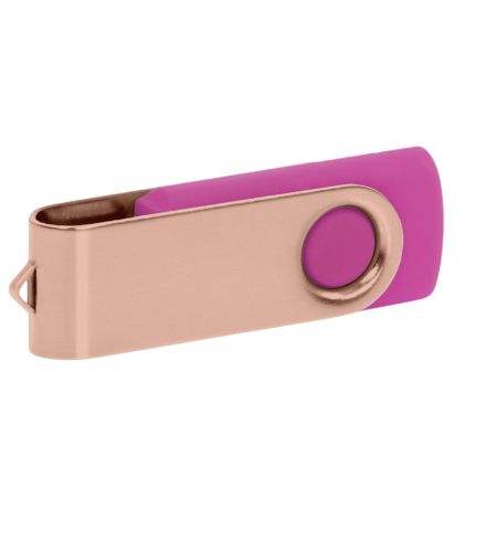 Pamięć USB PD-6 P056963U różowy / rose gold Pamięć USB PD-6 P056963U różowy / rose gold