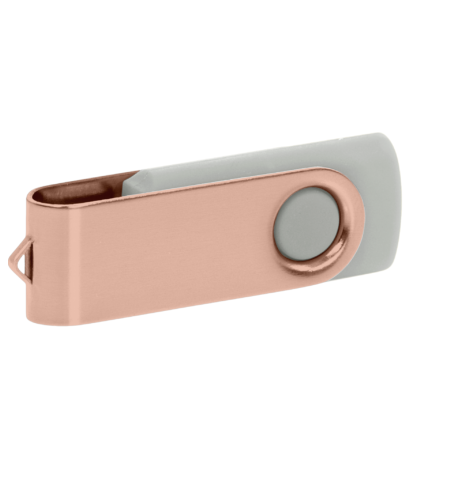 Pamięć USB PD-6 P056963U srebrny / rose gold Pamięć USB PD-6 P056963U srebrny / rose gold