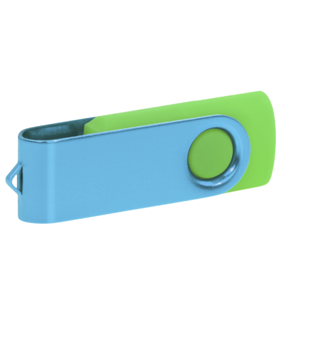 Pamięć USB PD-6 P056963U zielony / błękitny Pamięć USB PD-6 P056963U zielony / błękitny