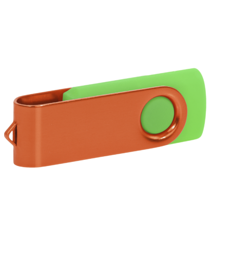 Pamięć USB PD-6 P056963U zielony / pomarańczowy Pamięć USB PD-6 P056963U zielony / pomarańczowy