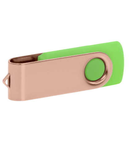 Pamięć USB PD-6 P056963U zielony / rose gold Pamięć USB PD-6 P056963U zielony / rose gold