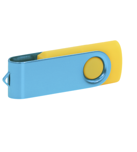 Pamięć USB PD-6 P056963U żółty / błękitny Pamięć USB PD-6 P056963U żółty / błękitny