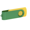 Pamięć USB PD-6 P056963U żółty / ciemnozielony Pamięć USB PD-6 P056963U żółty / ciemnozielony