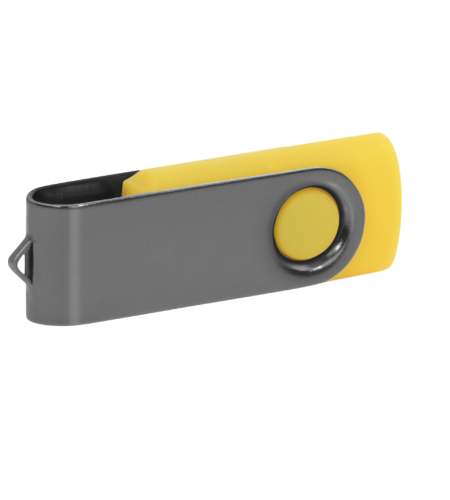 Pamięć USB PD-6 P056963U żółty / grafitowy Pamięć USB PD-6 P056963U żółty / grafitowy