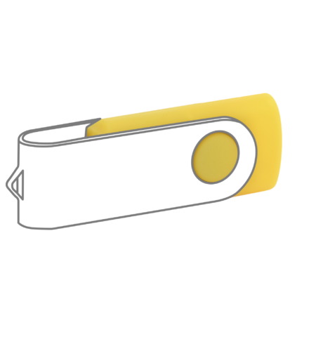 Pamięć USB PD-6 P056963U żółty / miks kolorów Pamięć USB PD-6 P056963U żółty / miks kolorów