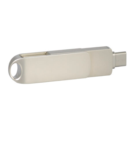 Pamięć USB PDm-1 OTG-C P056923U srebrny