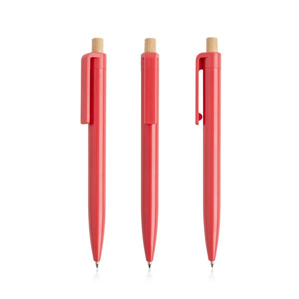 Długopis z recyklingowanego ABS / Prens P093239P czerwony