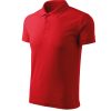 Koszulka polo męska Pique Polo Free P064298F czerwony
