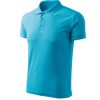 Koszulka polo męska Pique Polo Free P064298F turkus