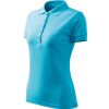 Koszulka polo damska Pique Polo Free P064382F turkus