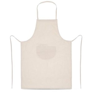 Fartuch z recyklingowej bawełny 140g / RecyApron P092228P PM-IP260297-W