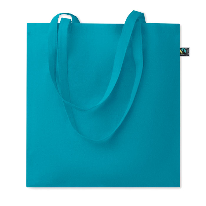 Torba na zakupy Fairtrade 180gr P146963O turkusowy