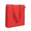Torba na zakupy Fairtrade 180 g P146974O czerwony