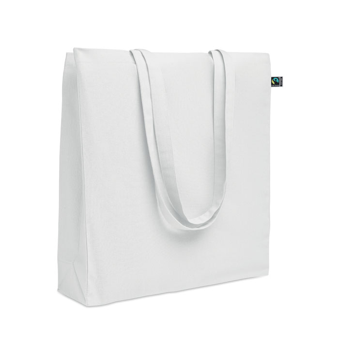 Torba na zakupy Fairtrade 180 g P146974O bialy