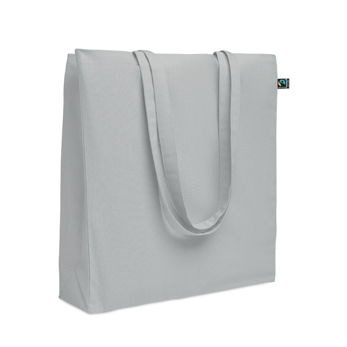 Torba na zakupy Fairtrade 180 g P146974O szary