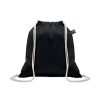 Worek ze sznurkiem Fairtrade 18 P146985O czarny