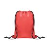 Dziecięcy worek 190T RPET P147238O czerwony