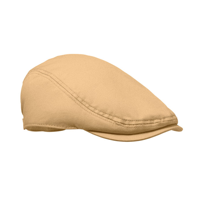Płaska czapka newsboy 235gr/m² P147333O khaki