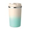Kubek dwuścienny 350 ml P147440O miętowy zielony