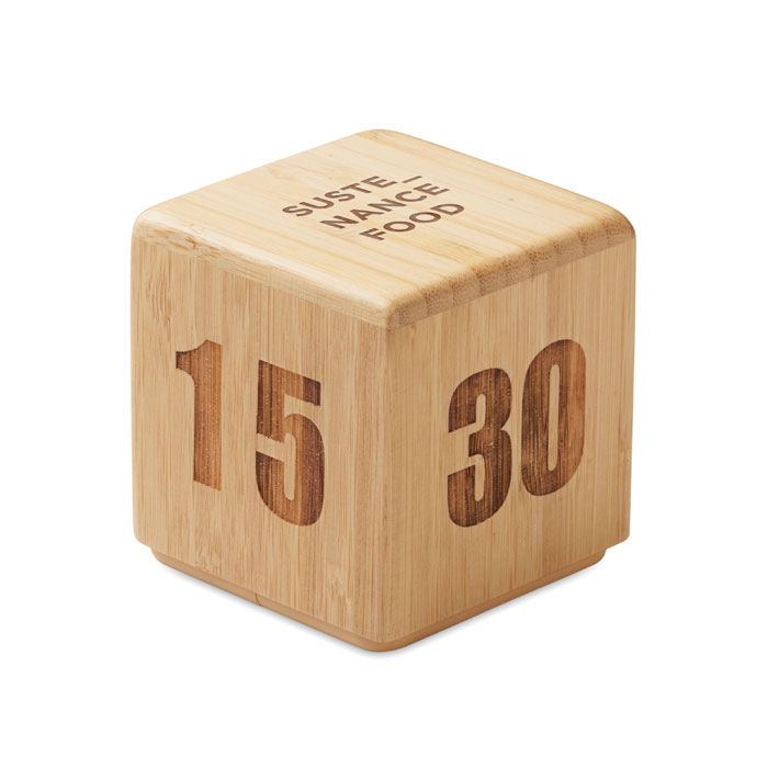 Bambusowy zegar z funkcją drzem P147569O